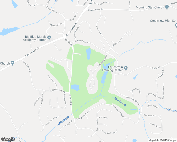 map of restaurants, bars, coffee shops, grocery stores, and more near 205 Wexford Court in Canton