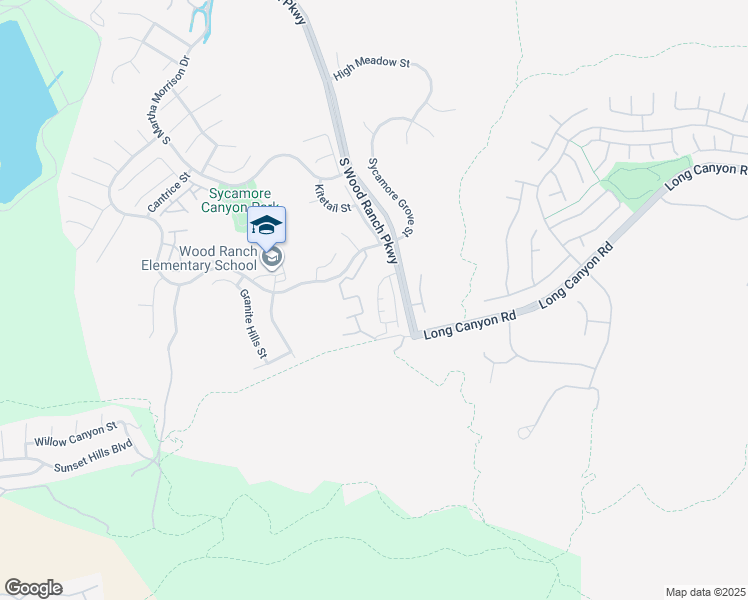 map of restaurants, bars, coffee shops, grocery stores, and more near 545 Yarrow Drive in Simi Valley