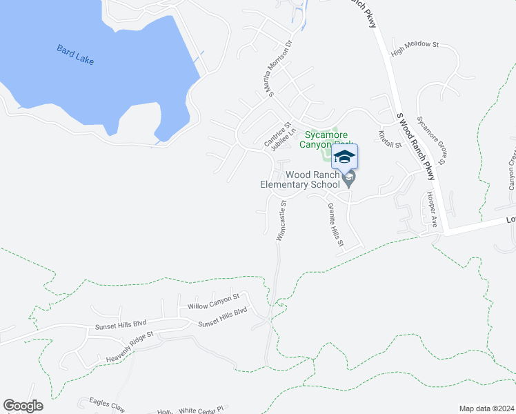 map of restaurants, bars, coffee shops, grocery stores, and more near 651 Starbright Court in Simi Valley