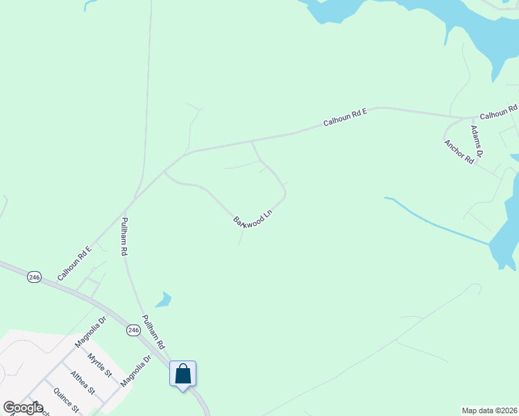 map of restaurants, bars, coffee shops, grocery stores, and more near 204-206 Barkwood Lane in Greenwood