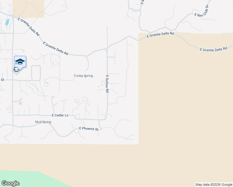 map of restaurants, bars, coffee shops, grocery stores, and more near 1113 South Sutton Road in Payson
