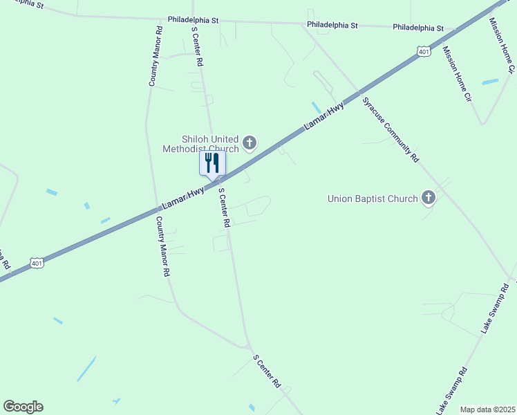 map of restaurants, bars, coffee shops, grocery stores, and more near 3453-3471 Raspberry Lane in Darlington