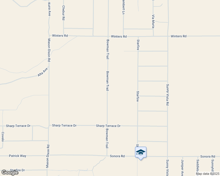 map of restaurants, bars, coffee shops, grocery stores, and more near 2 Bowman Trail in Landers