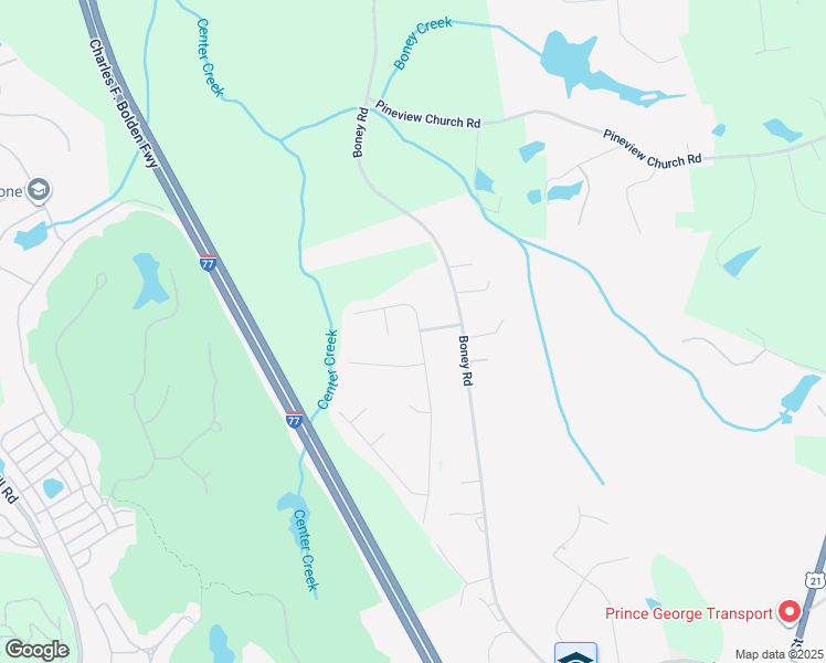 map of restaurants, bars, coffee shops, grocery stores, and more near 260 Blythe Creek Drive in Blythewood