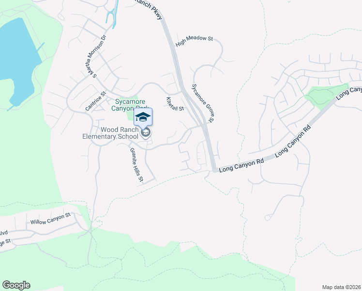 map of restaurants, bars, coffee shops, grocery stores, and more near 508 Bannister Way in Simi Valley