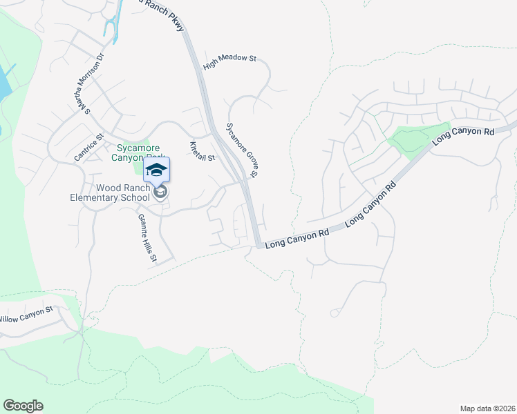 map of restaurants, bars, coffee shops, grocery stores, and more near 503 Yarrow Drive in Simi Valley