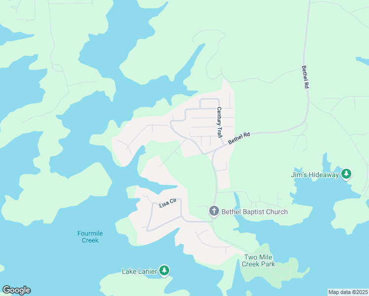 map of restaurants, bars, coffee shops, grocery stores, and more near 9035 Walnut Cove Court in Gainesville