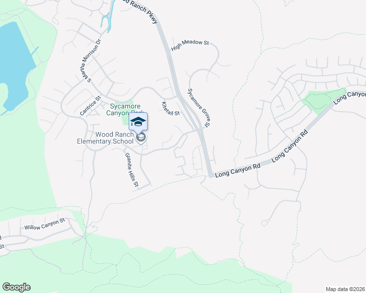 map of restaurants, bars, coffee shops, grocery stores, and more near 494 Bannister Way in Simi Valley