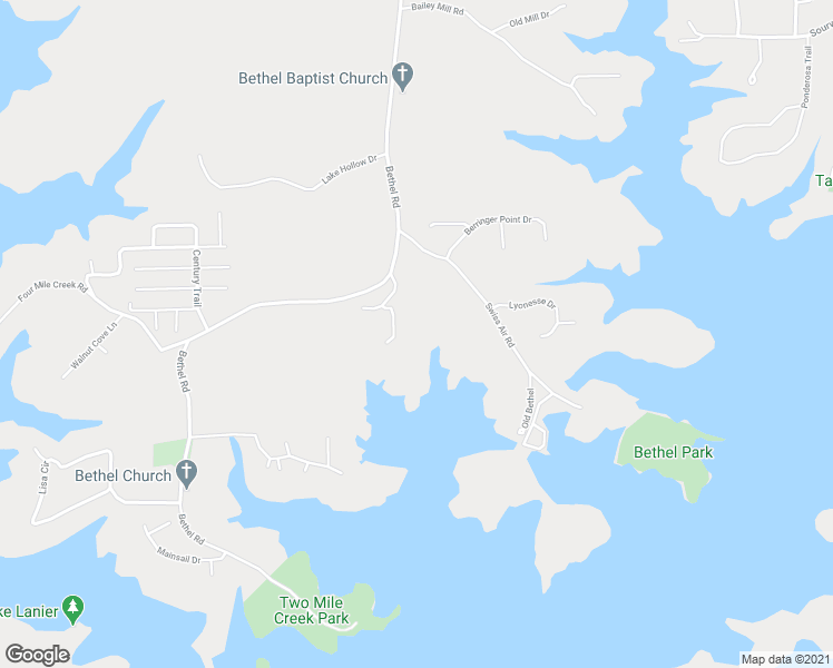 map of restaurants, bars, coffee shops, grocery stores, and more near 8400 Swiss Air Road in Gainesville