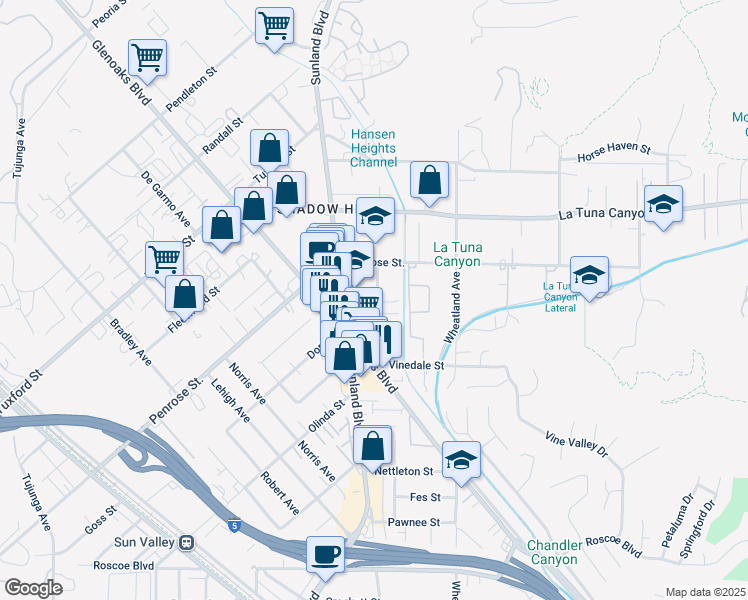 Walk Score Detail Map