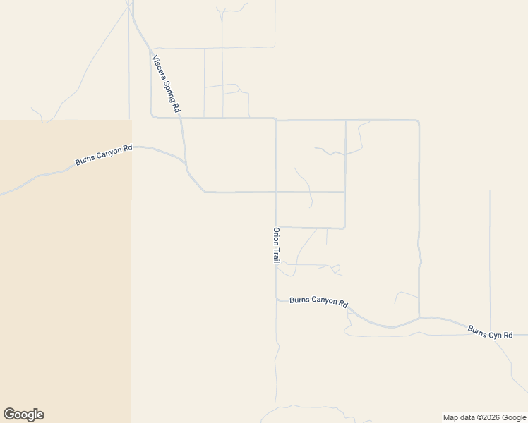 map of restaurants, bars, coffee shops, grocery stores, and more near 1530 Orion Trail in Pioneertown