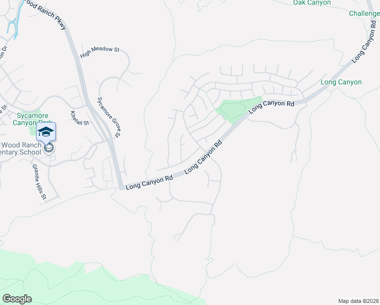 map of restaurants, bars, coffee shops, grocery stores, and more near 57 East Boulder Creek Road in Simi Valley