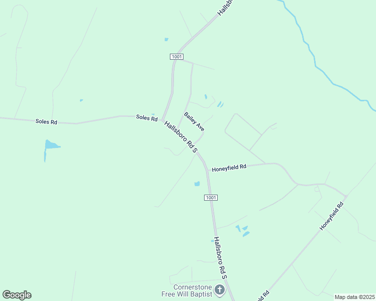 map of restaurants, bars, coffee shops, grocery stores, and more near 7690 Hallsboro Road South in Whiteville