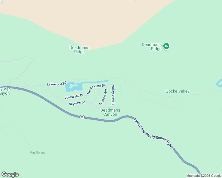 map of restaurants, bars, coffee shops, grocery stores, and more near 1150 Valley View Drive in Big Bear