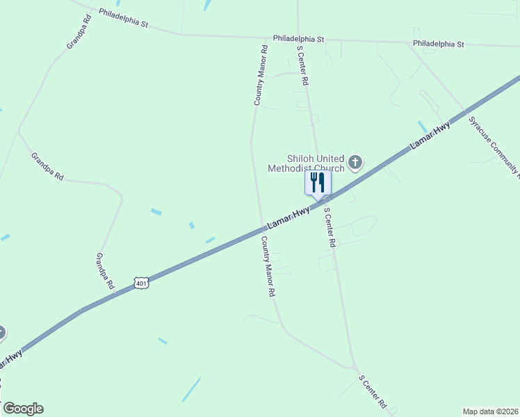 map of restaurants, bars, coffee shops, grocery stores, and more near 1557 Country Manor Road in Darlington