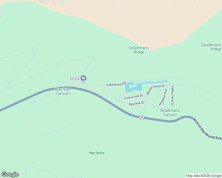 map of restaurants, bars, coffee shops, grocery stores, and more near 46804 Skyview Drive in Big Bear