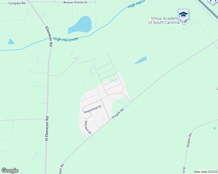 map of restaurants, bars, coffee shops, grocery stores, and more near 1430 Summergate Drive in Florence