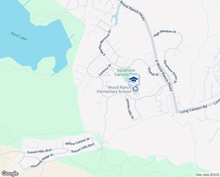 map of restaurants, bars, coffee shops, grocery stores, and more near 530 Sonata Way in Simi Valley