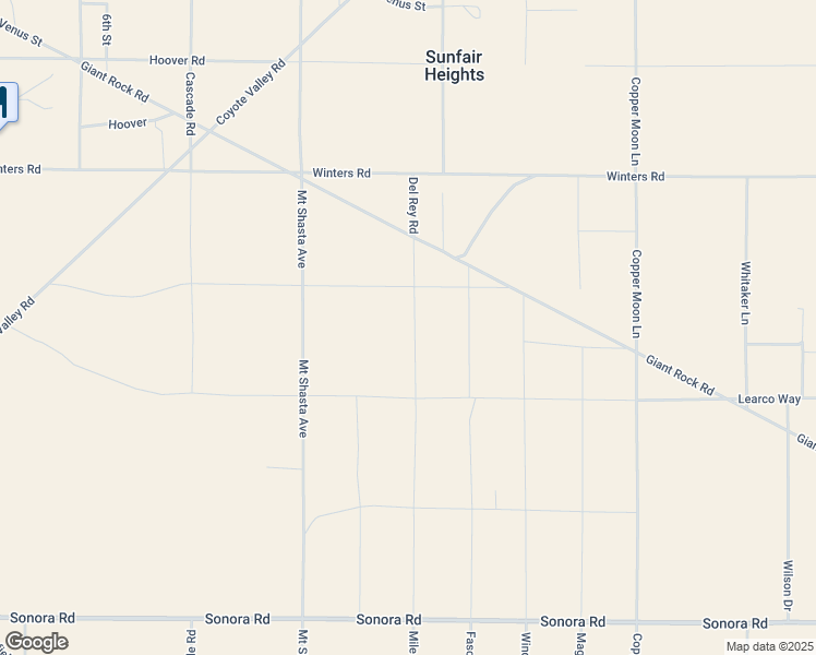 map of restaurants, bars, coffee shops, grocery stores, and more near 1188 Mile Square Road in Joshua Tree