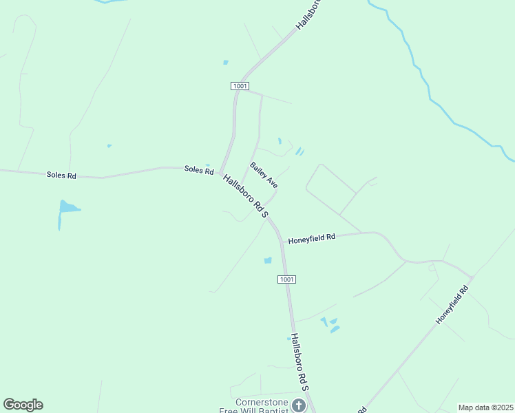 map of restaurants, bars, coffee shops, grocery stores, and more near 7664 Hallsboro Road South in Whiteville