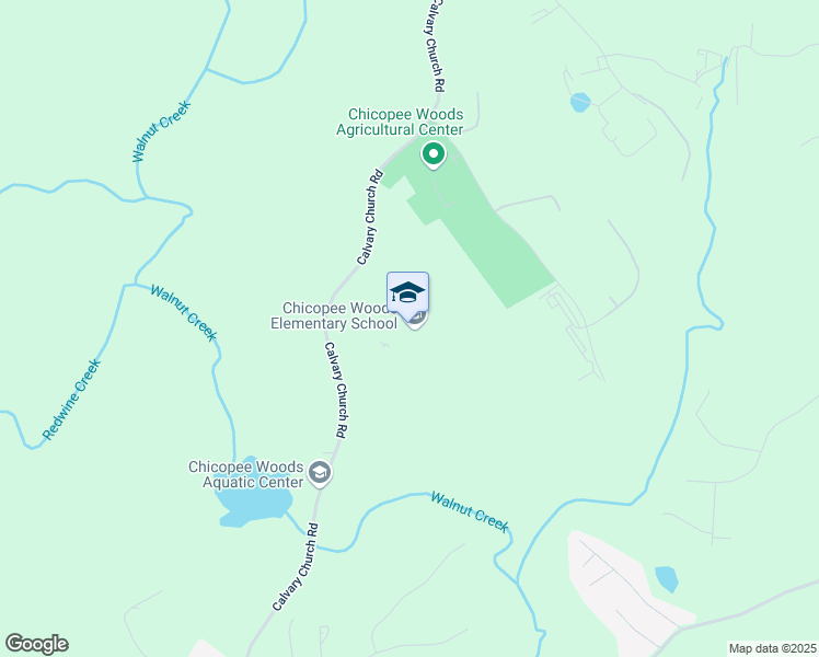 map of restaurants, bars, coffee shops, grocery stores, and more near 2029 Calvary Church Road in Gainesville