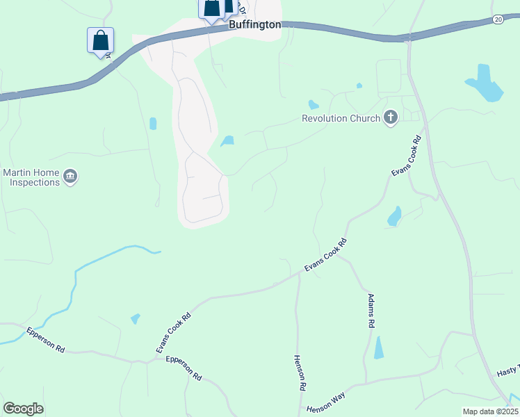 map of restaurants, bars, coffee shops, grocery stores, and more near 918 Pintail Court in Canton