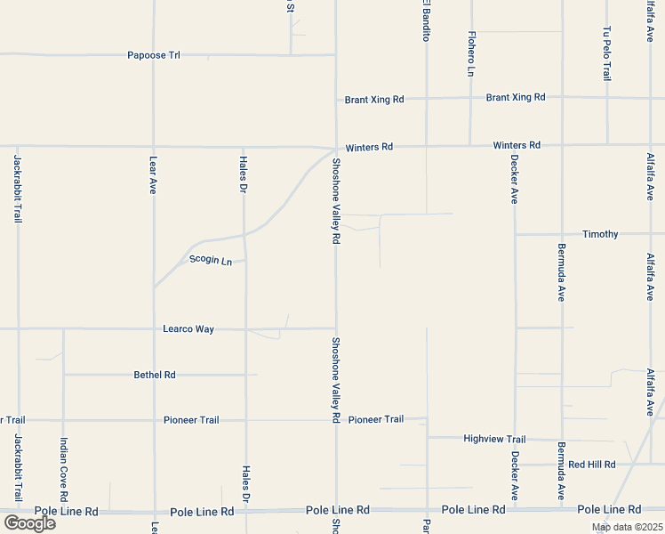 map of restaurants, bars, coffee shops, grocery stores, and more near 1020 Shoshone Valley Road in Twentynine Palms
