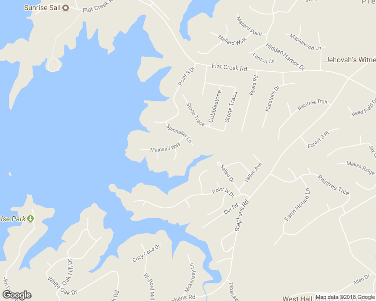 map of restaurants, bars, coffee shops, grocery stores, and more near 5434 Spinnaker Lane in Gainesville