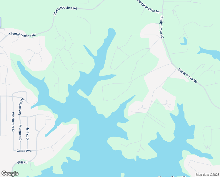 map of restaurants, bars, coffee shops, grocery stores, and more near 5975 P W A Drive in Cumming