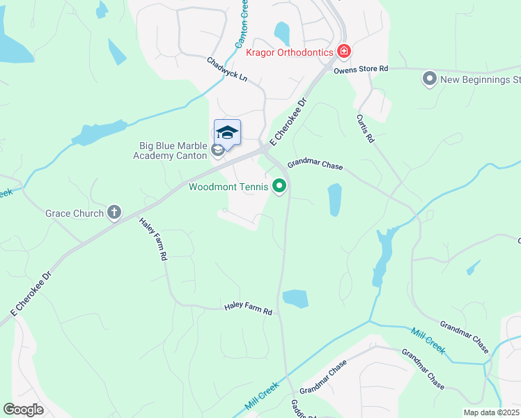 map of restaurants, bars, coffee shops, grocery stores, and more near 3000 Gaddis Road in Canton