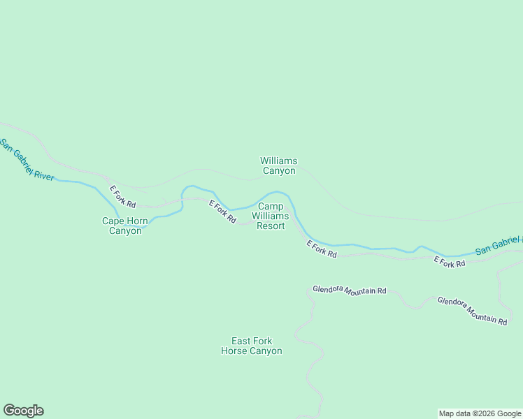 map of restaurants, bars, coffee shops, grocery stores, and more near East Fork Road in Irwindale