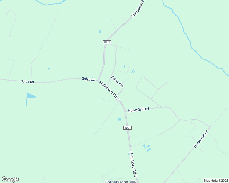 map of restaurants, bars, coffee shops, grocery stores, and more near 7641 Hallsboro Road South in Whiteville