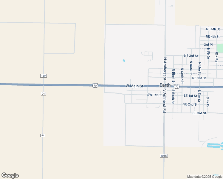 map of restaurants, bars, coffee shops, grocery stores, and more near 300 West Main Street in Earth