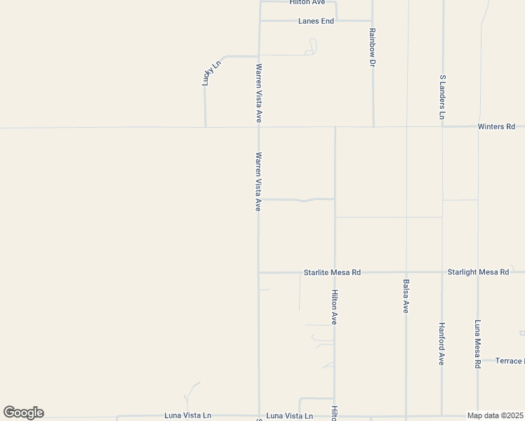 map of restaurants, bars, coffee shops, grocery stores, and more near 1135 Warren Vista Avenue in Yucca Valley