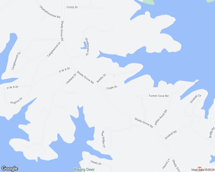 map of restaurants, bars, coffee shops, grocery stores, and more near 6025 Cagle Drive in Cumming
