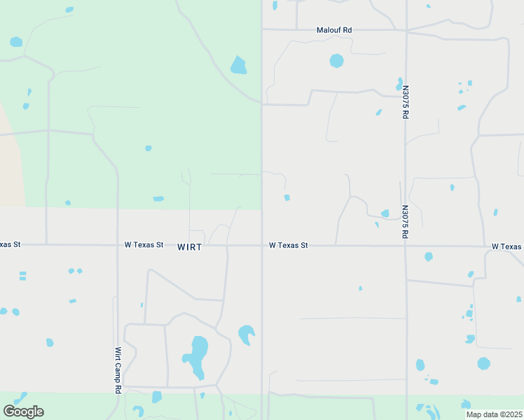 map of restaurants, bars, coffee shops, grocery stores, and more near N3070 Road in Healdton