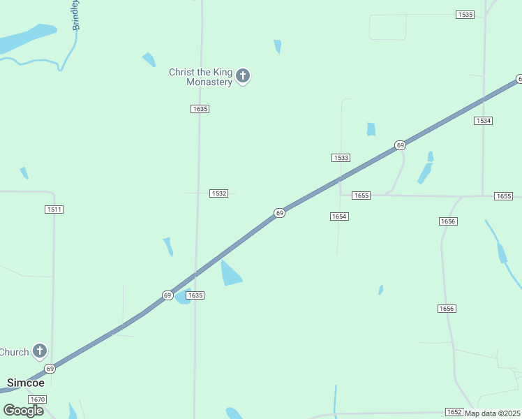 map of restaurants, bars, coffee shops, grocery stores, and more near 5497 Alabama 69 in Cullman