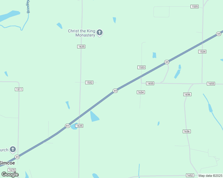map of restaurants, bars, coffee shops, grocery stores, and more near 5497 Alabama 69 in Cullman