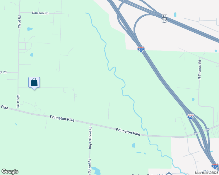 map of restaurants, bars, coffee shops, grocery stores, and more near 3301 Willis Road in White Hall
