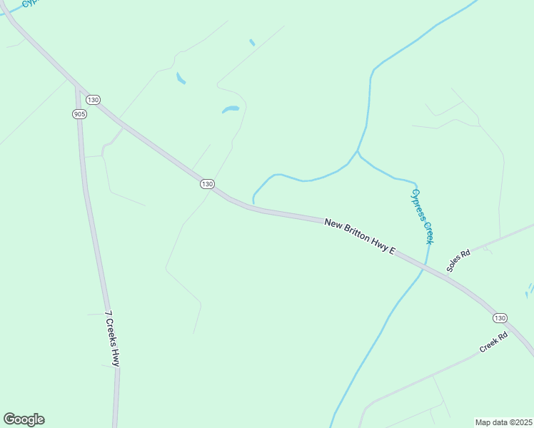 map of restaurants, bars, coffee shops, grocery stores, and more near 5908 New Britton Highway East in Whiteville
