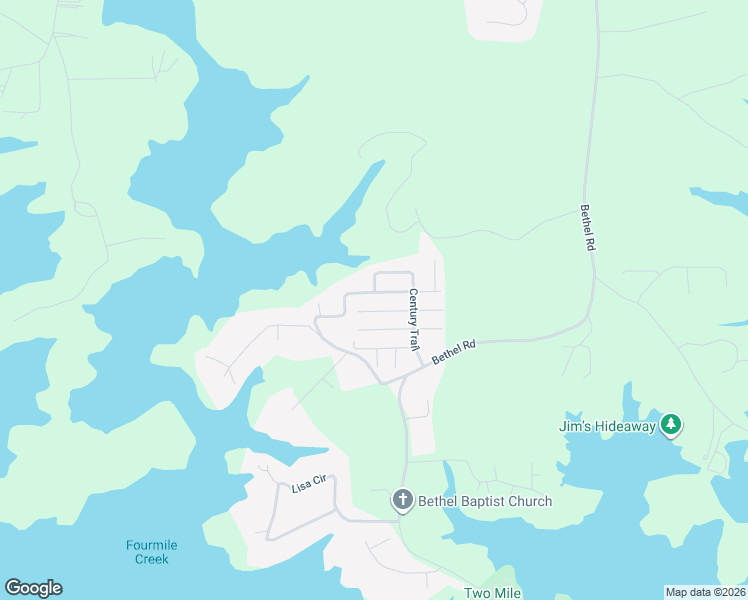 map of restaurants, bars, coffee shops, grocery stores, and more near 9185 Fleetwood Trail in Gainesville