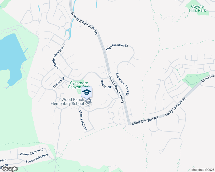 map of restaurants, bars, coffee shops, grocery stores, and more near 335 Kitetail Street in Simi Valley
