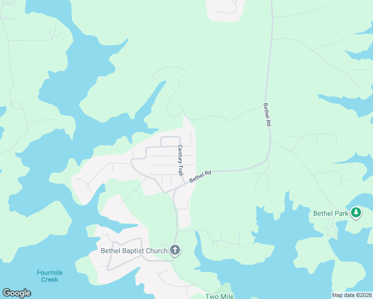 map of restaurants, bars, coffee shops, grocery stores, and more near 9085 Fleetwood Trail in Gainesville