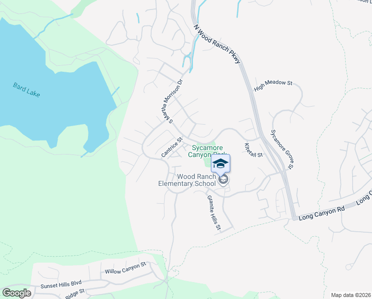 map of restaurants, bars, coffee shops, grocery stores, and more near 600 Xanadu Way in Simi Valley