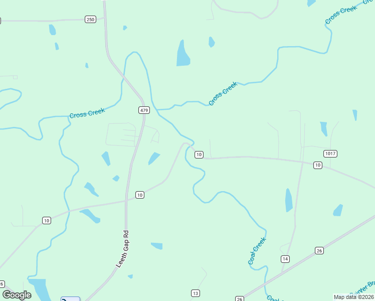map of restaurants, bars, coffee shops, grocery stores, and more near 1066 County Road 10 in Boaz