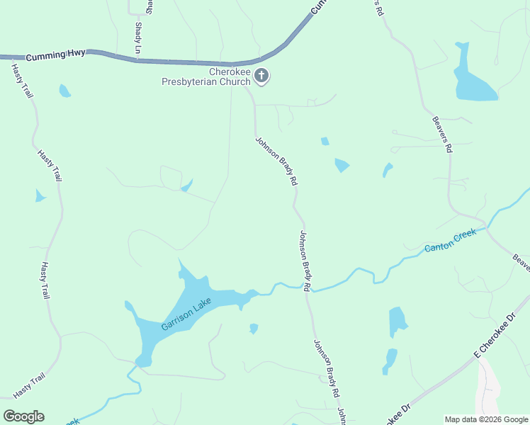 map of restaurants, bars, coffee shops, grocery stores, and more near 1005 Johnson Brady Road in Canton