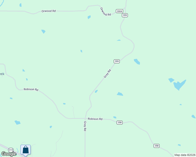 map of restaurants, bars, coffee shops, grocery stores, and more near 277 Gray Road in Water Valley