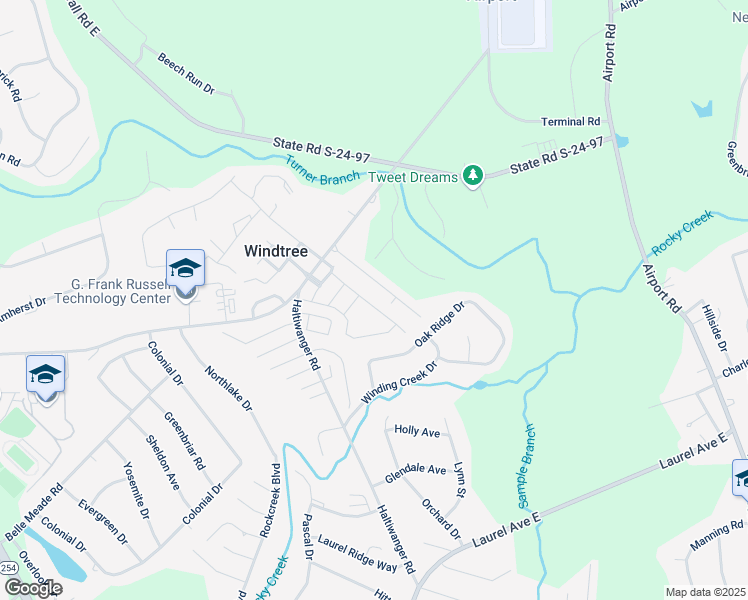 map of restaurants, bars, coffee shops, grocery stores, and more near 174 Bevington ct in Greenwood