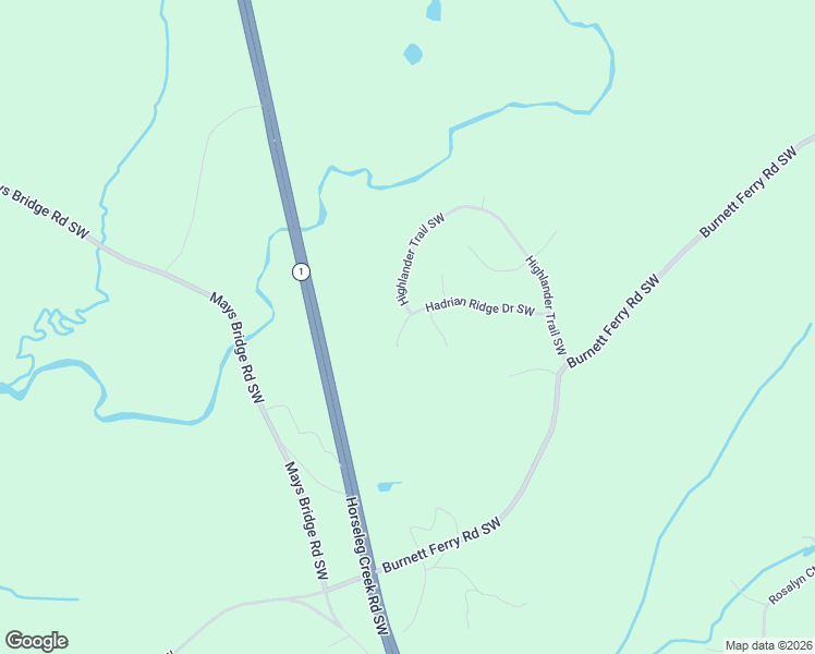 map of restaurants, bars, coffee shops, grocery stores, and more near 51 Hadrian Ridge Drive Southwest in Rome