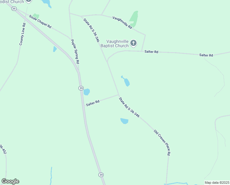 map of restaurants, bars, coffee shops, grocery stores, and more near 2729 Salter Road in Chappells